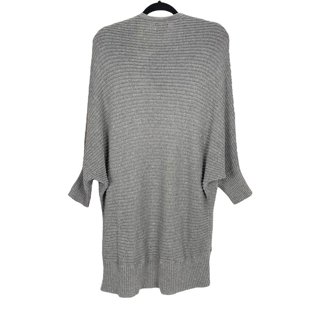 AMERICAN EAGLE Women's LONG CARDIGAN SWEATER Gray Size L/XL - Picture 3 of 7